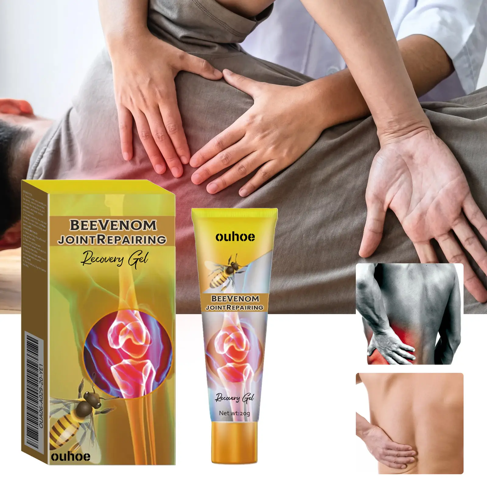 Gel giảm đau xương cùng, Cột sống cổ, Đầu gối và cơ thể, Ouhoe Joint Are, Xuyên biên giới, Thích hợp cho các cơ bắp đau nhức, [Trang điểm cửa hàng]