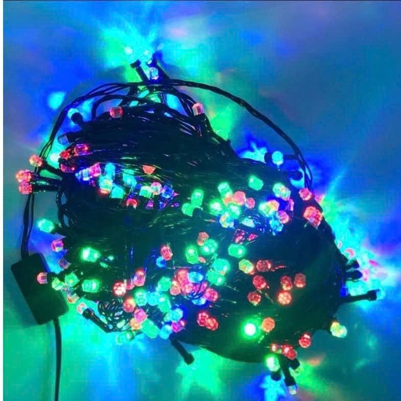 [ Siêu Rẻ Hàng Loại 1 ] 40m Dây Led Đèn Nháy Trang Trí Noel ,Trang Trí Tết Ngoài Trời Chống Nước Màu Vàng Nhiều Màu Và Màu Trắng Cắm Điện 220V Mẫu Mới 2025