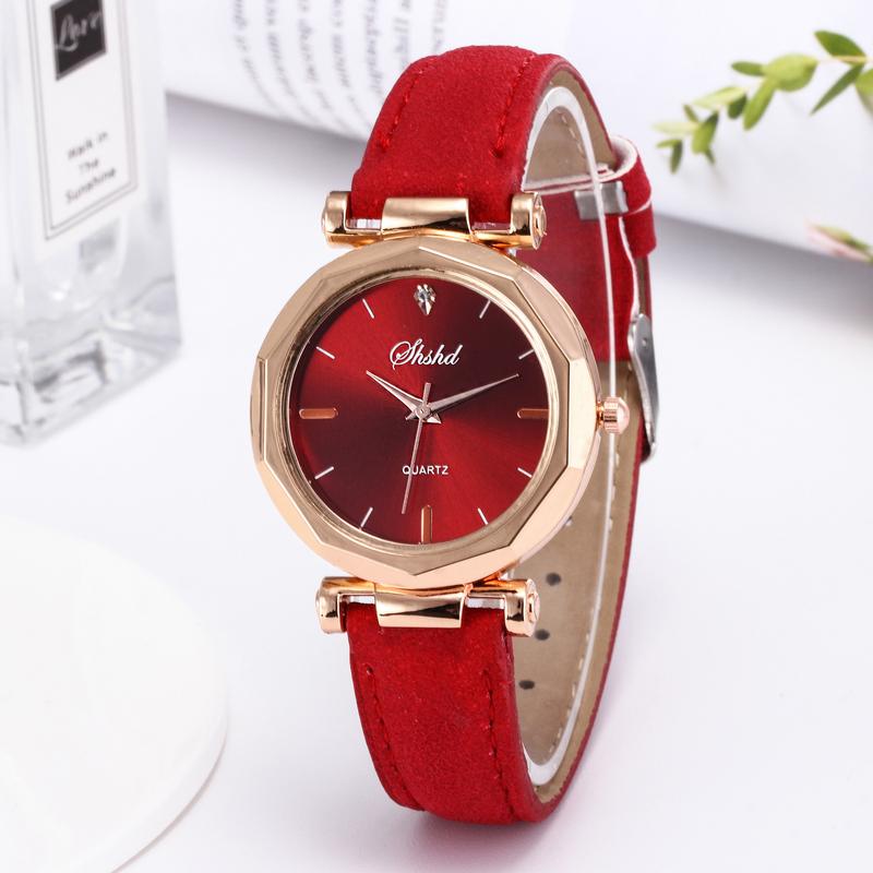 Product Introduction of Đồng Hồ Thắt Lưng Da Lì Xu Hướng Thời Trang, Dành Cho Nữ, Kim Cương, Phong Trào Thạch Anh, Đồng Hồ Quà Tặng Nữ 2