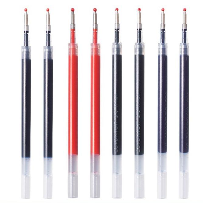 Ngòi Muji bấm 11cm mực xanh, đỏ, đen, dùng cho bút đầu bấm Muji chính hãng