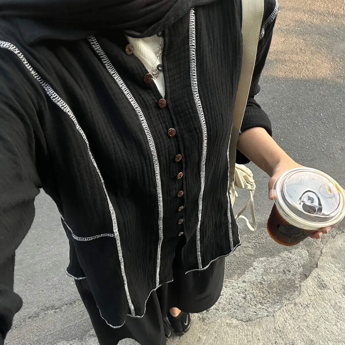 LONA SHIRT/KEMEJA KATUN Atasan Wanita