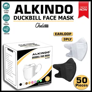 Masker Alkindo Duckbill 3ply Alkindo Earloop 3 ply 50 pcs