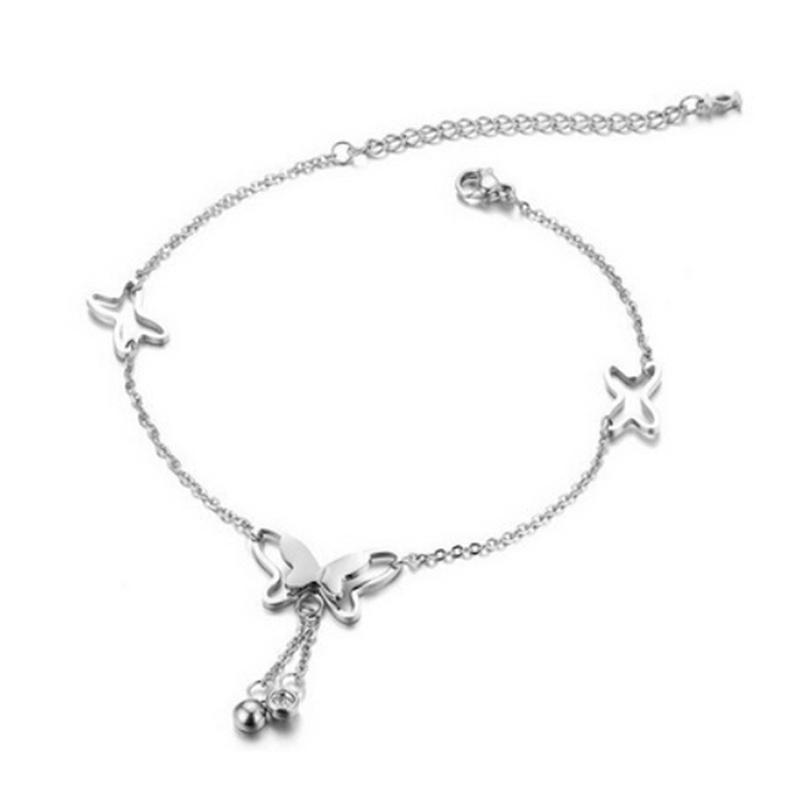 Product Introduction of Fashion Butterfly And  Pendant Anklets Women Yoga Beach Anklet 20