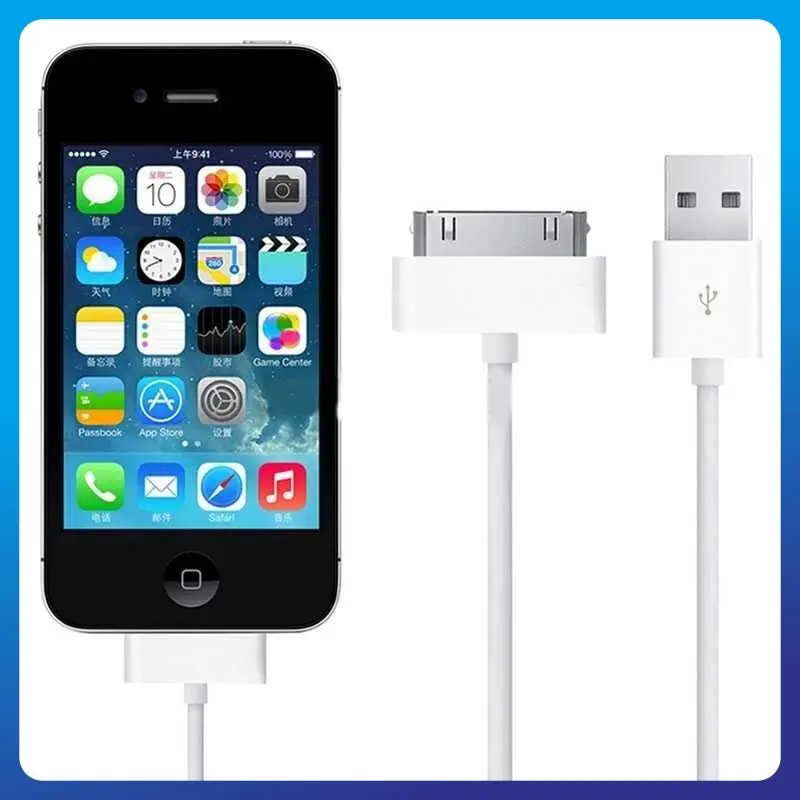 Kabel Data for iPhone iPad iPod 30 Pin Multifungsi Panjang 1M - S-IPAD Konektor Wifi 0