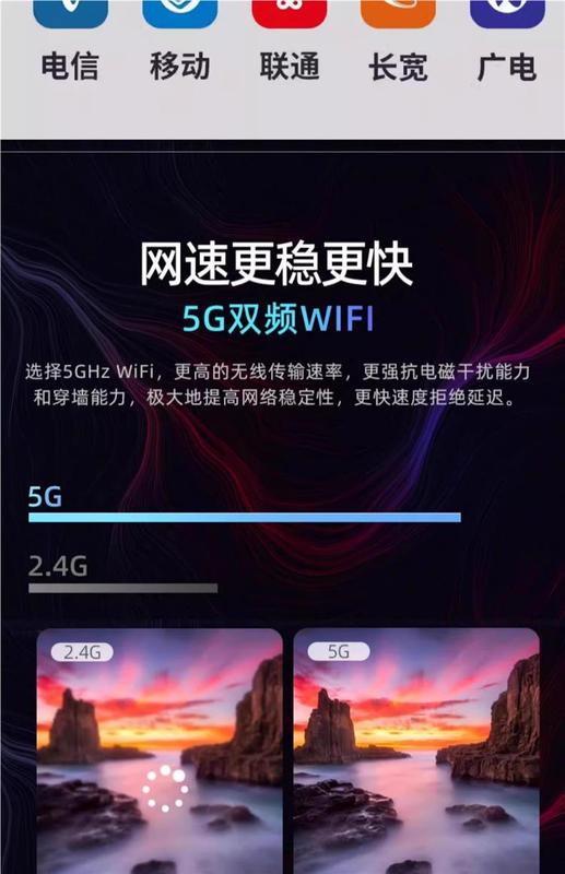 Product Introduction of Wireless Network Set-Top Box 4K HD Mobile Phone Projection Digital Home TV Box WiFi Smart 5G Dual Frequency 4