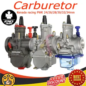 KENADA RACING Karburator karbu Pwk24 26 28 30 32 34 Blue Series transparent transparan KX 85 Ninja R RR Universal THAILAND kx85 pilot jet main jet
