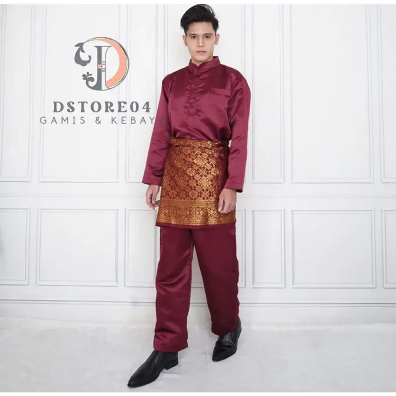 Dstore04 || SARUNG SONGKET LILIT BAPAK || RUMPAK COWOK MELAYU || SARUNG SONGKET BAPAK DAN ANAK ~ DVN STYLE 6