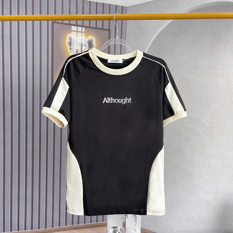 Product Introduction of Áo thun nam cổ tròn unisex tay ngắn, vải thun co dãn viền nổi ,mẫu mới TĐL Store Menswear Cotton 17