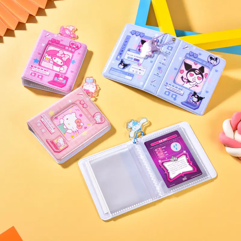 Album Foto Mini Desain Karakter Sanrio 40 slot /PVC/ Photoard/ Impor/ Kuromi/ My Melody/ Cinamoroll/ 2