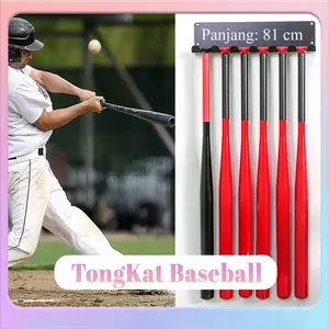 81CM Pemukul Bisbol Tebal Perlengkapan Olahraga Bisbol Rumah Tangga Berbagai Warna Opsional