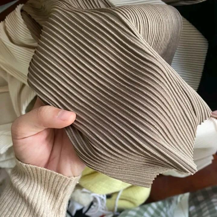 Quần suông nữ tăm lạnh PS dập li sắc màu freesize- loại 1 Women Pants Nhung Đen quansuong 5