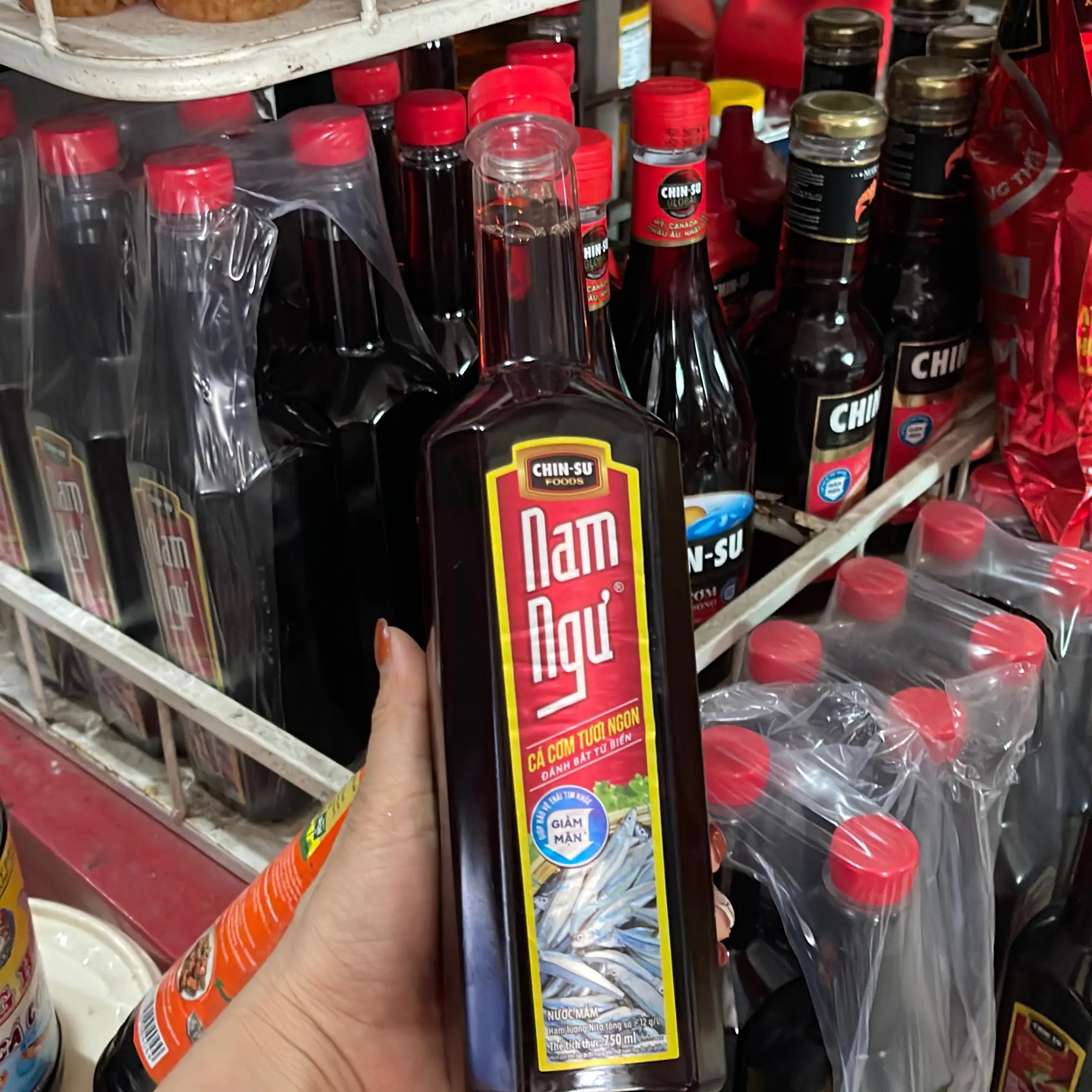 2 chai Nước mắm nam ngư Chinxu chai 750ml