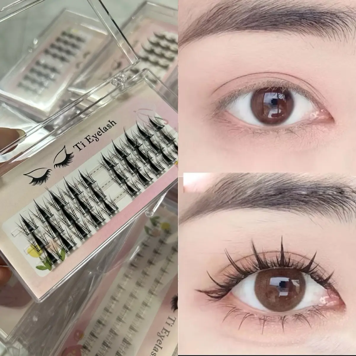 [ C23 ] [ Tặng kèm keo nhíp ] Mi giả animi, quyến rũ, makeup Douyin, mi truyện tranh