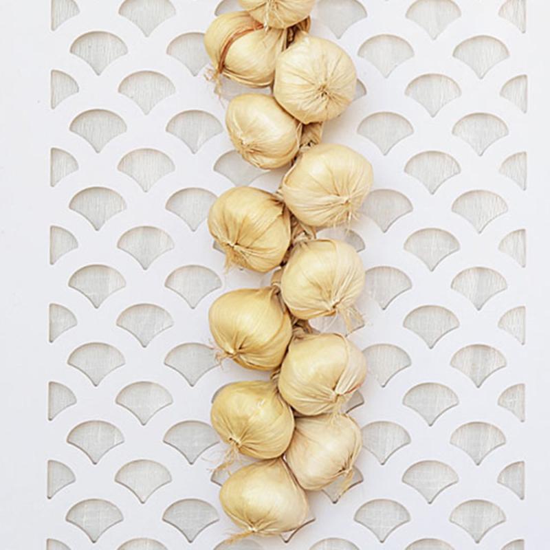 Product Introduction of Artificial Garlic String Simulation Fake Lifelike Vegetable Display Ornament 53