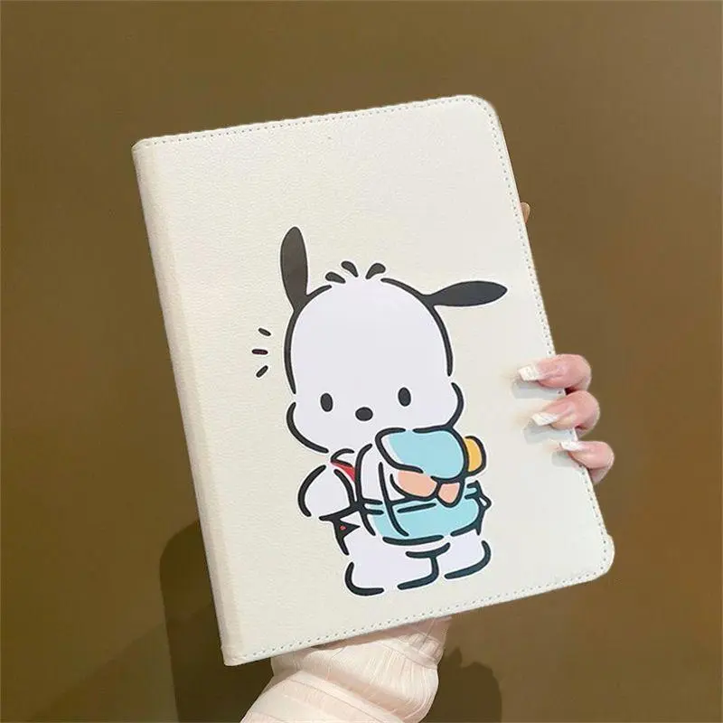 Ốp Máy Tính Bảng, Thích Hợp Cho Samsung Tab7 / S8, Ốp Da, Xoay 360, Thiết Kế Dễ Thương Của Chó Pacha, Tương Thích Với Máy Tính Bảng S5e / A7 LiteMiếng Dán Họa Tiết Thiết Kế Thời Trang
