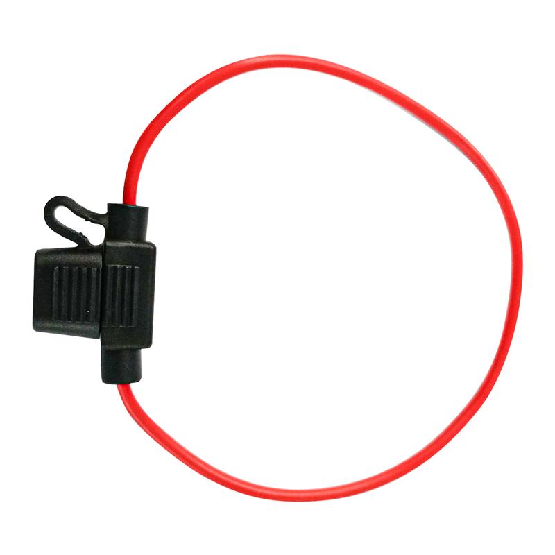 Product Introduction of 32V 3A Purple S Line 16 20cm Waterproof Car Blade Fuse Holder 18