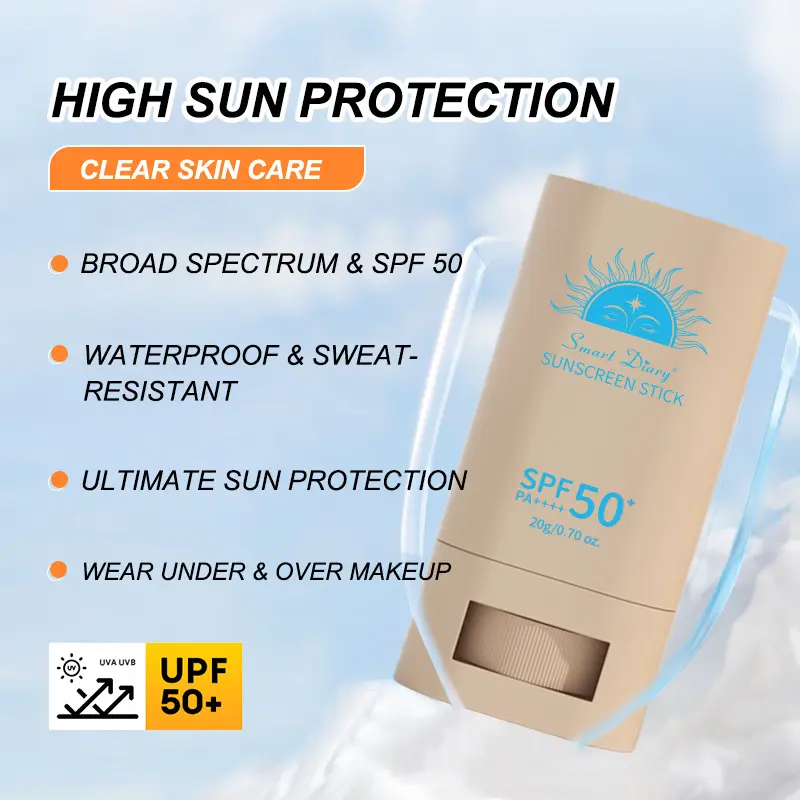 Matte sun block stick SPF50 sunscreen UV protection skin care Facial Skin Repair