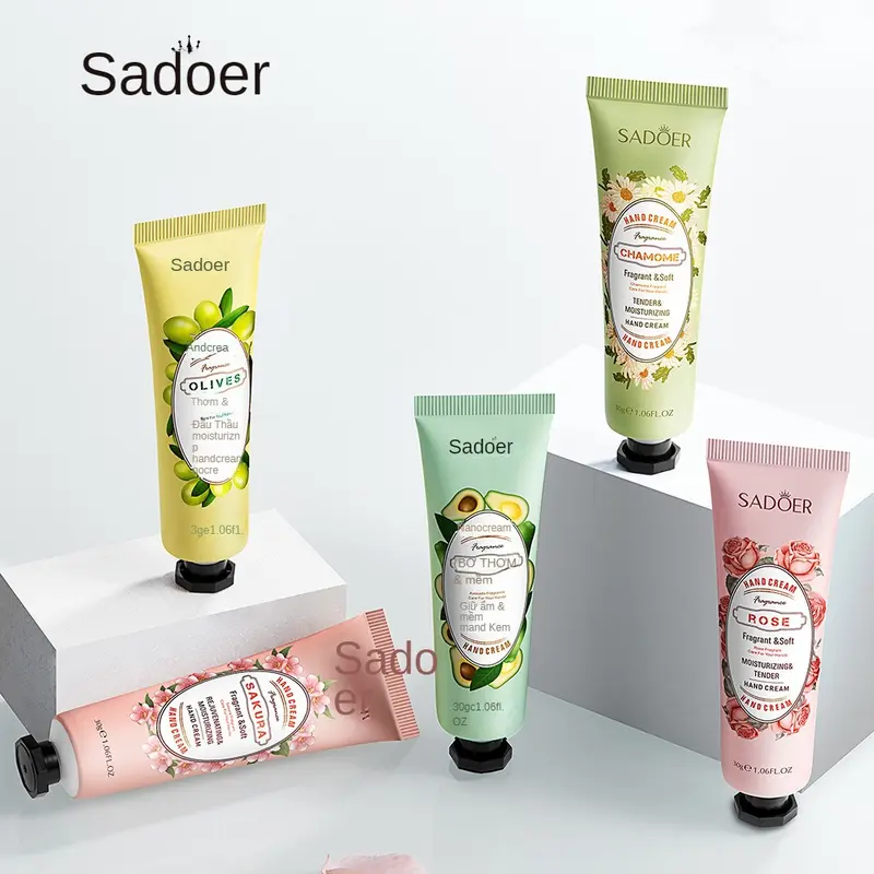 Kem Dưỡng Da Tay Dưỡng Ẩm Và Làm Mềm, Hương Bơ, Sản Phẩm Chăm Sóc Tay Tươi Mới Và Không Nhờn 2