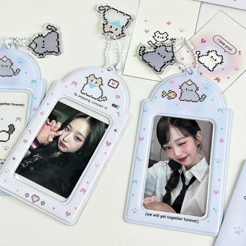 Product Introduction of uummi Kawaii 3 inch Decorative Photocard Holder Cartoon Waterproof ID Holders Y2K Photo Album Protective Sleeves 17