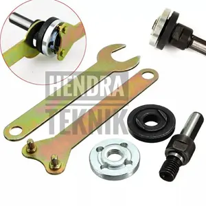 ADAPTOR BOR - GRINDA ADAPTER KONVERTER BOR JADI GURINDA 4 inci KONEKTOR ARBOR POLES POTONG