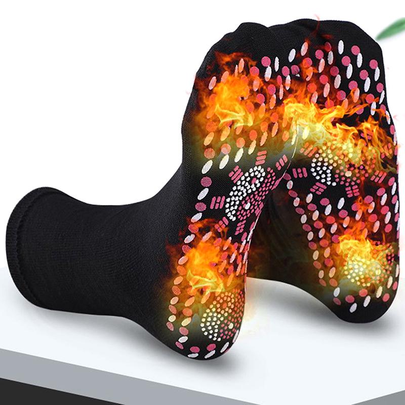 Product Introduction of Self-heating Magnetic Socks for Women Men Self Heated Socks Tour Magnetic Therap Cotton Menswear 40