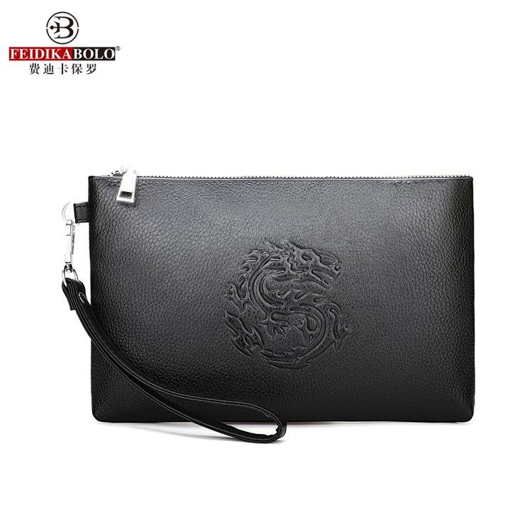 Product Introduction of Zipper Men's Bag One Size Clutch PU 26