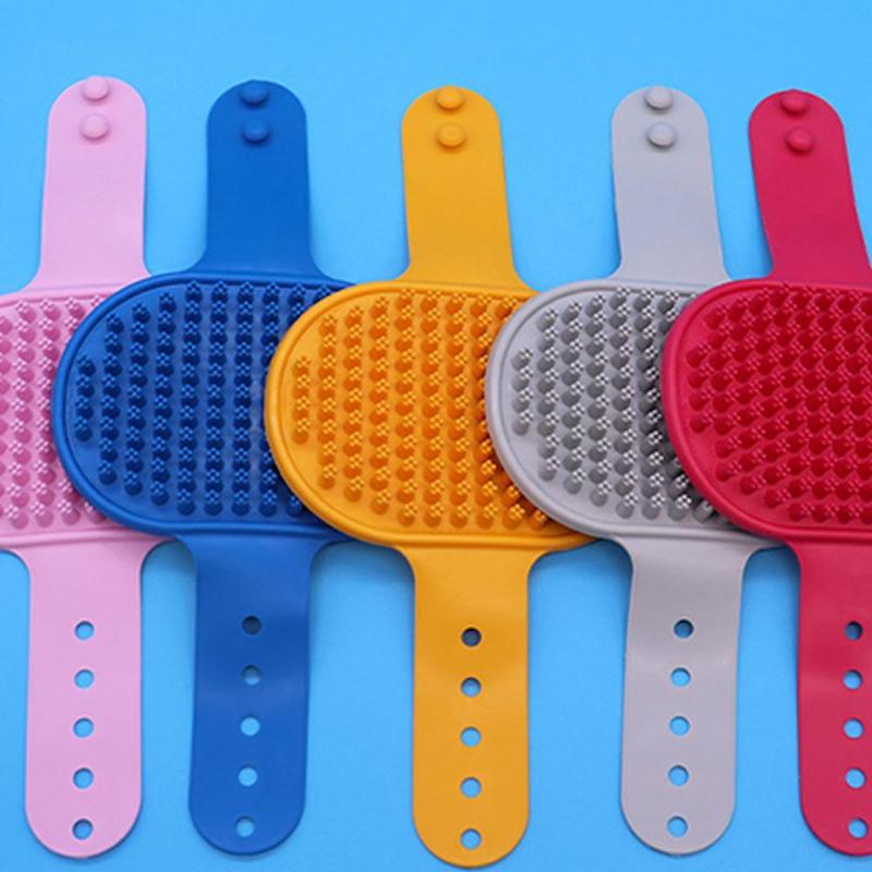 Product Introduction of Găng tay Bàn Chải Tắm cho thú cưng, chất liệu silicon, mềm mại, an toàn và hiệu quả, thích hợp cho chó và mèo, bàn chải tắm, để mát-xa, W6B3 34