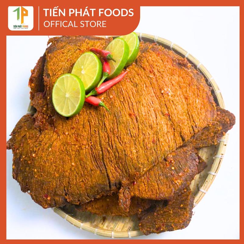 Khô Bò Miếng Tảng Đặc Sản Củ Chi Mềm Ngon Đậm Đà- Tiến Phát Foods-Loại Đặc Biệt 500 gr-250 gr 6