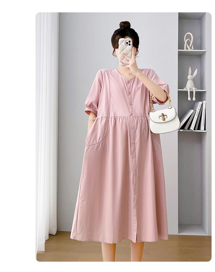 Product Introduction of E69041# Pregnant Women Dress Korean Fashion Womens Dresses Stylish Summer Slim New Arrival Casual Dress Dress Pregnant 12