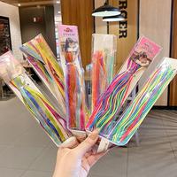 Gambar TALI KEPANG RAMBUT WARNA-WARNI ANAK / AKSESORIS HIASAN RAMBUT ANAK PEREMPUAN / RAINBOW / WARNA WARNI / JEPITAN Fashion - Slate dari Mysterygirl.id Kab. Bogor 4 Tokopedia