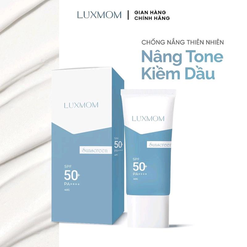 Bộ Chăm Sóc Da Hoàn Hảo Gồm Kem Rau Má + Sữa Rửa Mặt + Kem Chống Nắng Luxmom Skincare r đồ 1