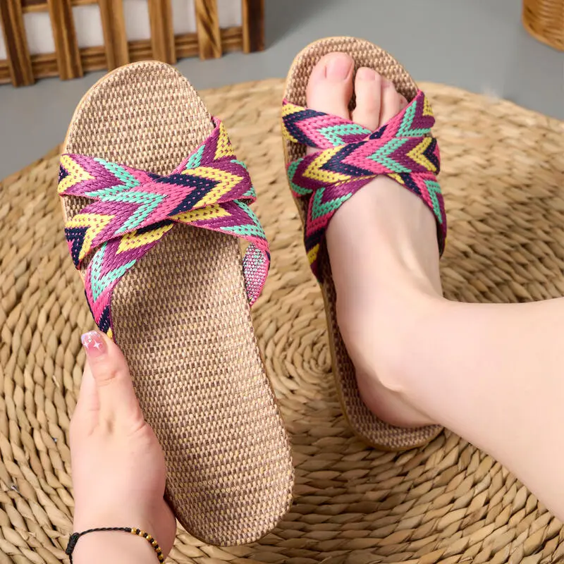 Women en Lightweight Indoor Anti-Slip Home Couple Slippers