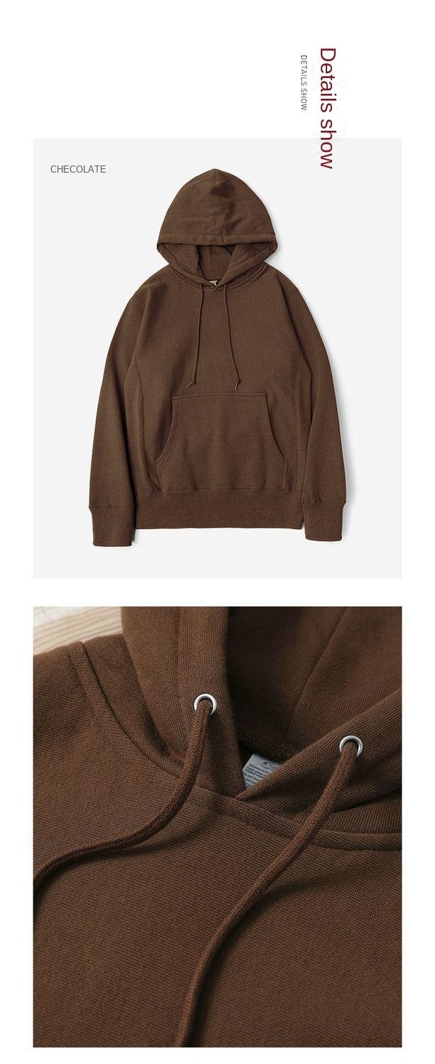 Product Introduction of 350G Spring and Autumn Thin Chocolate Sweater Women's Brown Hooded Coat Caramel Loose Hoodie Autumn and Winter Womenswear Tops Lingerie Comfort Sweatshirts Pullover Longsleeve Casual 10