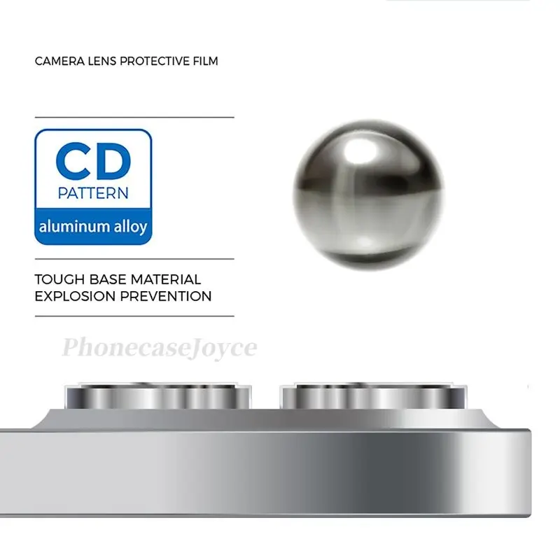 Phim Bảo Vệ Camera, Dành Cho Ốp Ống Kính HD, Ốp Bảo Vệ Nhẫn Kim Loại, Kính Cường Lực, Chống Trầy Xước, Thích Hợp Cho Ốp Lưng OPPO Reno12 Pro, Reno 12 Và 12Pro 5G, Phim Bảo Vệ, 2024 5