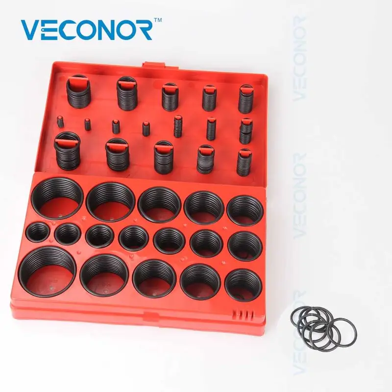 VECONOR Seal O Ring NBR-70 Universal Seal Tightening 419 PCS J200 Multifungsi untuk Berbagai Perangkat dengan 32 Ukuran R01 hingga R32 0