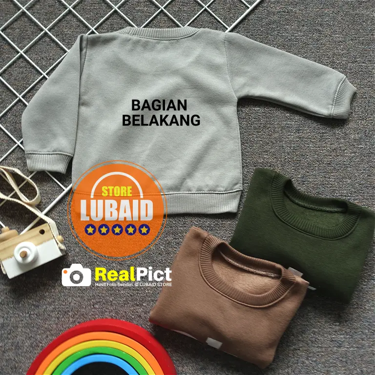 [SJK-RF12] LUBAID STORE, Setelan Sweater Fleece Anak 1 - 2 Tahun, Jaket Bayi RED FOREST OK, Outfit Hangat Lengan Panjang Balita Laki-Laki dan Perempuan, Motif Cewek Cowok, Anti Dingin untuk Musim Hujan, Termurah Terlaris Original, Lembut Adem Berkualitas 7