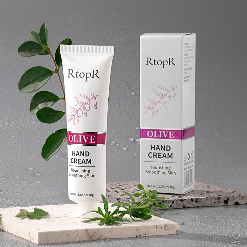 Product Introduction of RtopR Minyak Zaitun Perbaikan Krim Tangan Bergizi Perawatan Tangan Anti Chapping Anti Penuaan Pelembab Pemutih 1