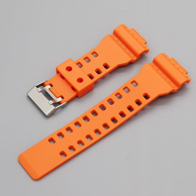 Dây Đeo Đồng Hồ Silicon, Cho GA110, GA200, GA400, GA300, GD110, GA700, G8900, GLS100, GD100, GLS8900, Vòng Đeo Tay, Vòng Đeo Tay Voi Phụ Kiện Móc Khoá Caro 7