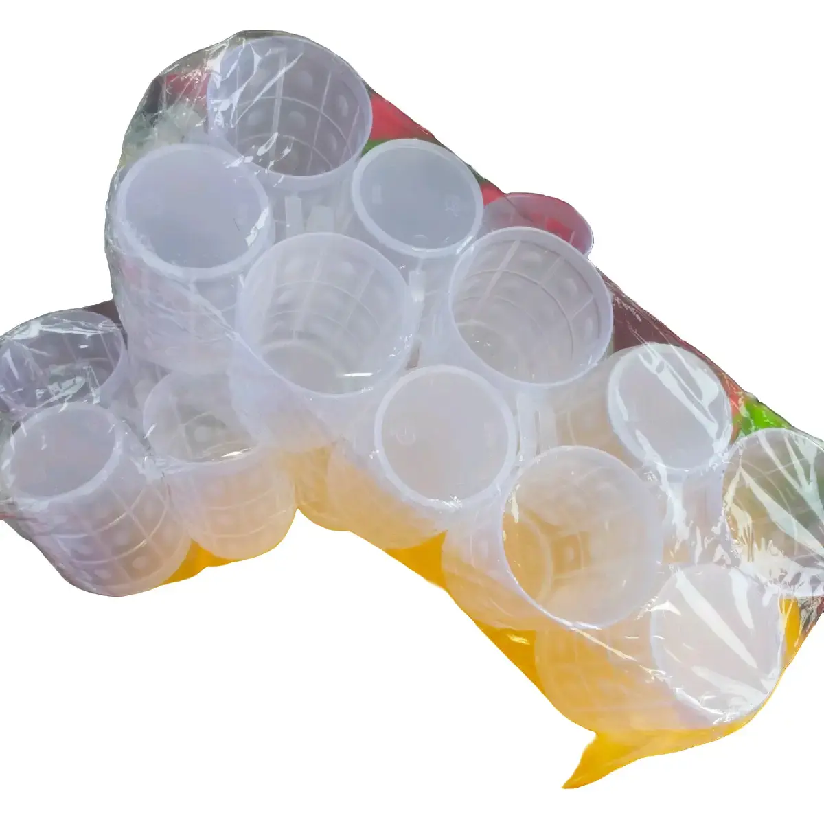 combo 50 ly nhựa  trắng  uống nước ngọtt