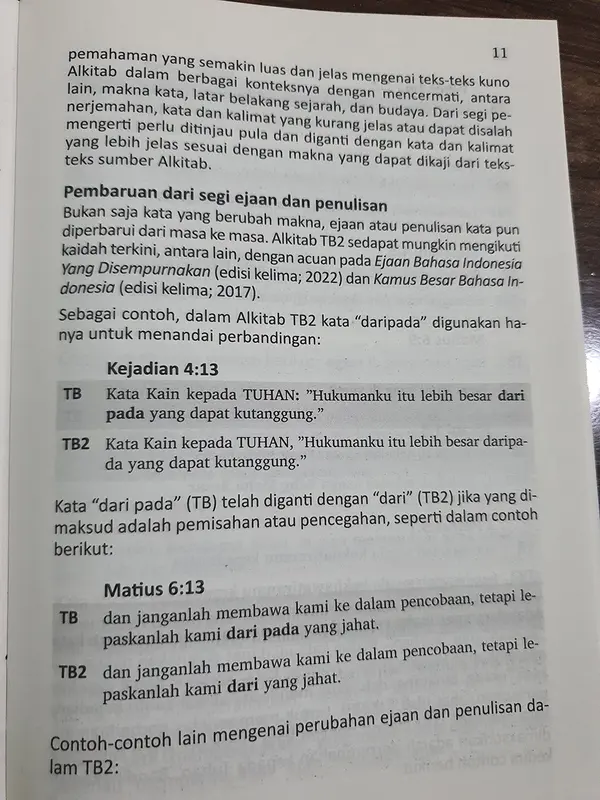 Alkitab Besar TB2 062 TI SL Huruf - Tulisan Besar 3