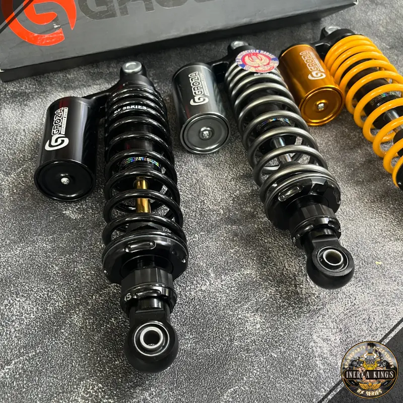 Shock Shockbreaker Belakang ORIGINAL GROZA EF SERIES Tabung Atas Ukuran 320 MM Motor Bebek RX KING RXS Supra Jupiter Vega Smash Shogun Kaze CB Thunder 4