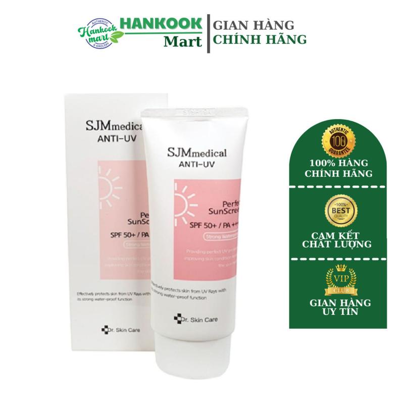 Kem Chống Nắng Nâng Tone Da SJM Medical Anti UV Perfect SunScreen SPF50+/PA++++ 60ml