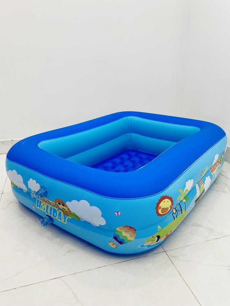 Product Introduction of Bể bơi trẻ em, in 2 lớp 1.2m, bồn tắm bơm hơi người lớn, tắm toàn thân trong bồn 16