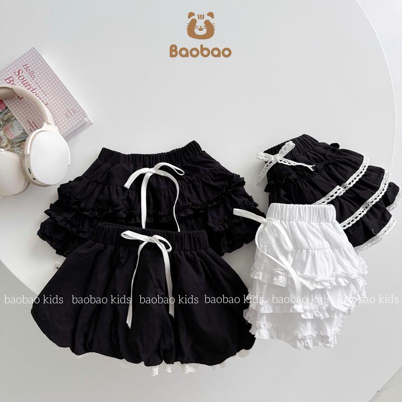   BAOBAO-oder  CHÂN VÁY THIẾT KẾ BÈO TẦNG NHIỀU KIỂU DÁNG XINH XẮN CHO BÉ GÁI -M520 