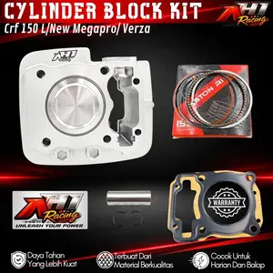Block Blok Seher Boring Bore Up CRF 150 Verza New Megapro CRF150 L 63.5 66 Mm AH1 Racing Iron Casting