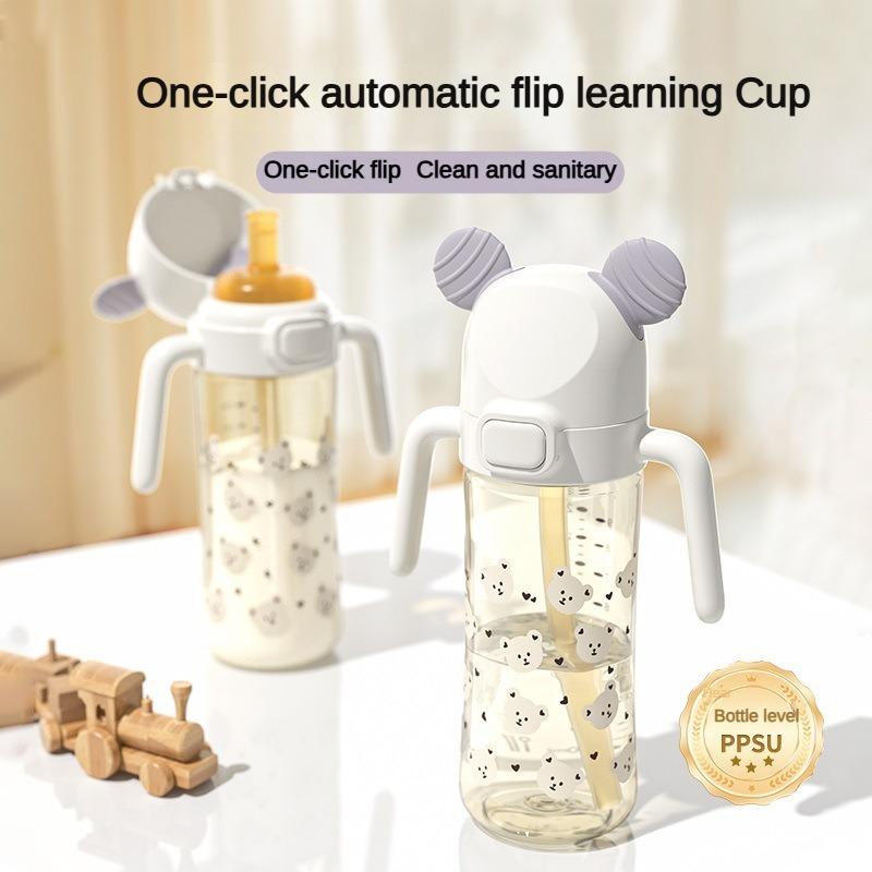 Cốc Uống Nước Hàng Mới Về Dành Cho Trẻ Sơ Sinh Và Trẻ Mới Biết Đi Cốc Có Ống Hút Thích Hợp Cho Trẻ 6 Tháng Trở Lên Bình Cách Nhiệt Thích Hợp Cho Bé 1-3 Tuổi Thiết Kế Hoạt Hình