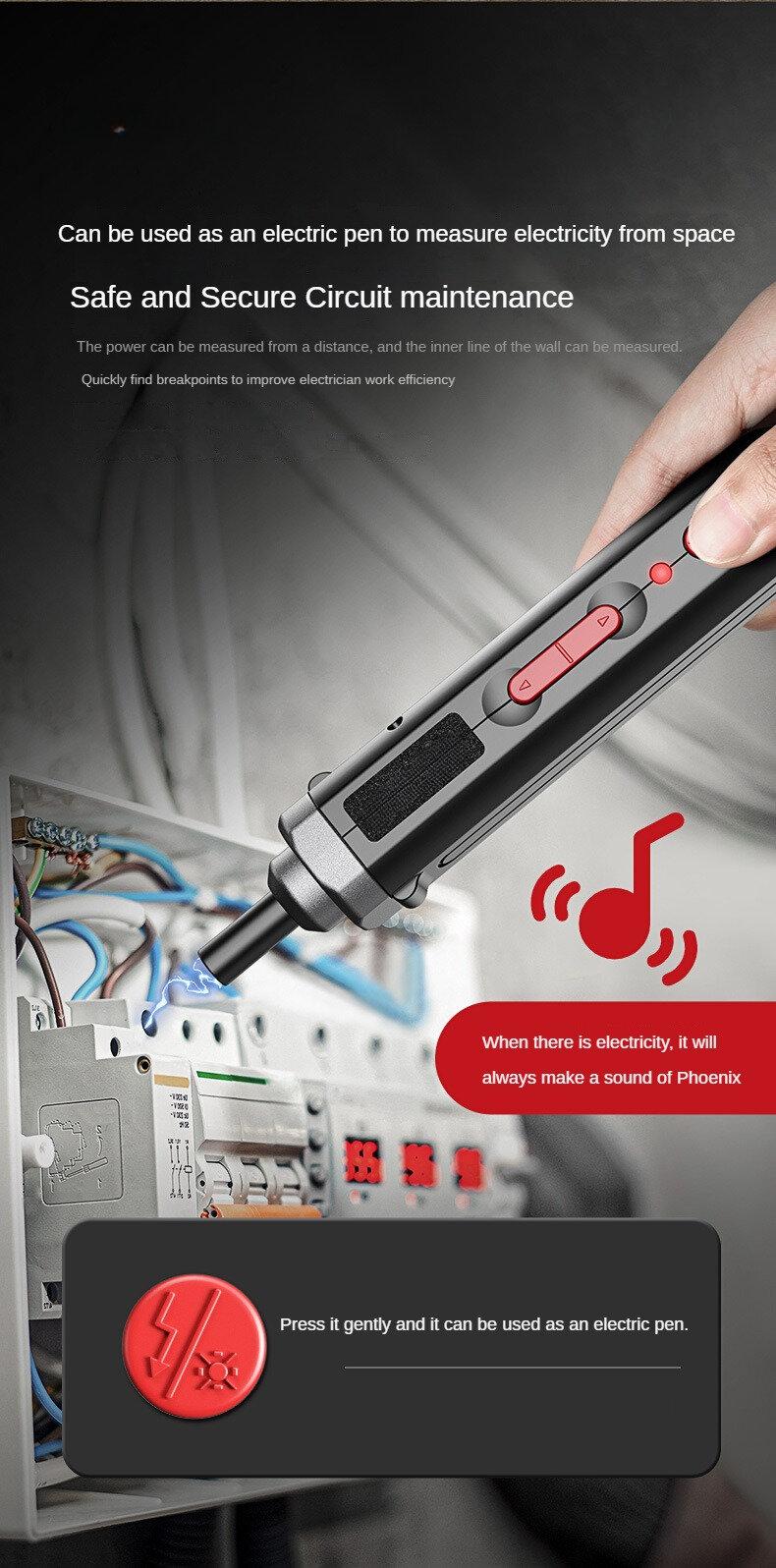 Product Introduction of Mini electric screwdriver cordless charging electric drill multifunctional disassembly and repair tool for screwdriver 19