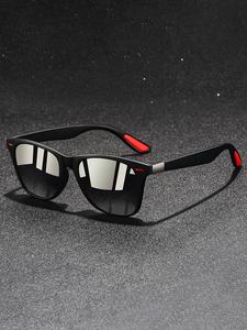 Las últimas gafas de sol deportivas redondas, unisex, cuentan con lentes UV400 para protección UV y son ideales para actividades al aire libre. Disponibles en varios colores, tienen marcos clásicos en bloques de color con un diseño moderno y atemporal.