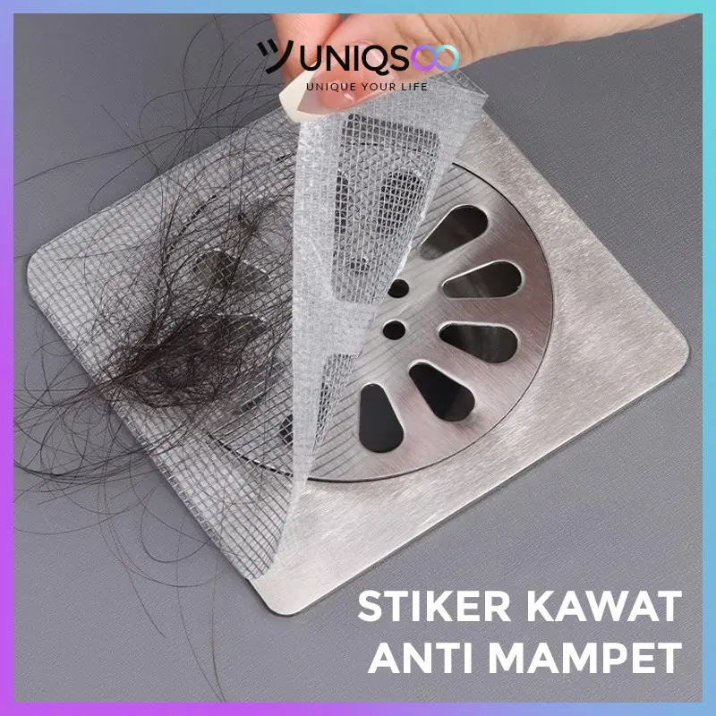 UNIQSOO Saringan Kawat Pembuangan Air WC Wastafel Serbaguna Anti Mampet XY099 0