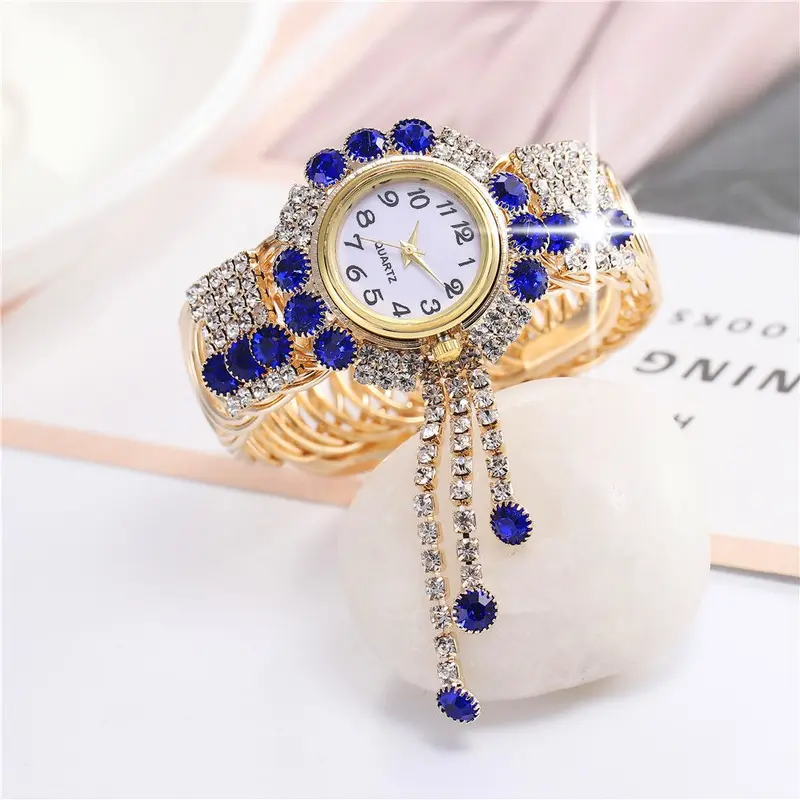 Jam Tangan Wanita Mewah Elegan Cantik Full Diamond Anti Karat & Luntur Tahan Air Model Terbaru 2025- JW3 Allready168 Watches 0